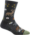 Darn Tough Womens 6016 Folktale Crew Lightweight Merino Wool Socks