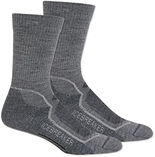 Icebreaker Mens IBND08 Merino Wool Crew Hiking Socks