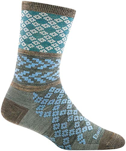 Darn Tough Womens 6018 Greta Crew Lightweight Merino Wool Socks