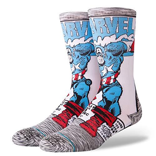 Stance Men's Captain America Comic Socks