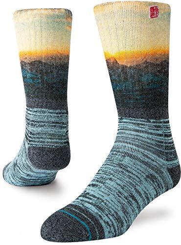 Stance Coming Home Outdoor Crew Socks Men's Black Medium