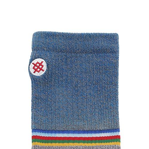 Stance Men's Adventure 360 Jimmy Chin Nepal Trek Socks (Grey, Large)