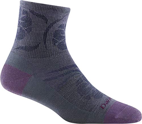 Darn Tough Womens 6051 Mantra Shorty Lightweight Merino Wool Socks