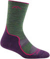 Darn Tough Womens 1967 Light Hiker Micro Crew Lightweight with Cushion Merino Wool Socks