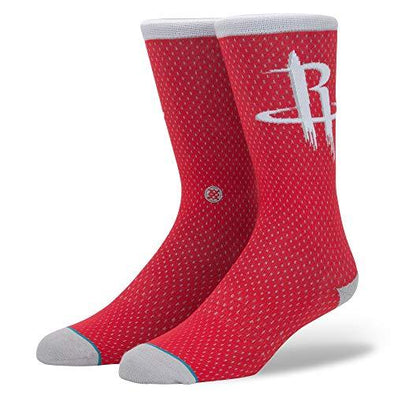 Stance Men's Rockets Jersey Socks Red M