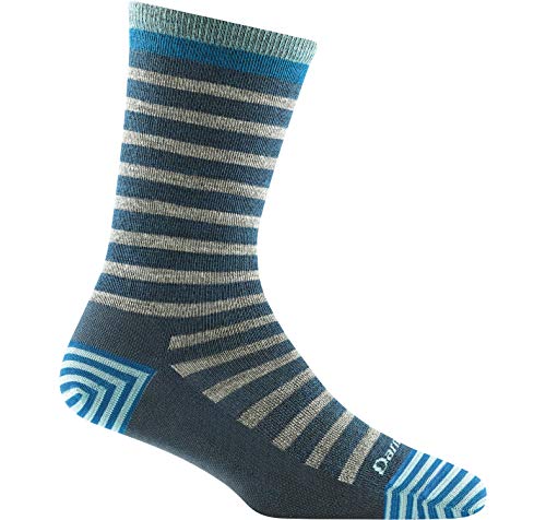 Darn Tough Womens 6039 Morgan Crew Lightweight Merino Wool Socks