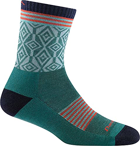 Darn Tough Womens 1977 Sobo Micro Crew Lightweight with Cushion Merino Wool Socks