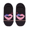 Stance Kiss My Flag Black MD (Women's Shoe 8-10.5) Socks