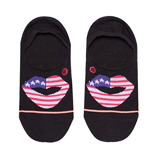 Stance Kiss My Flag Black MD (Women's Shoe 8-10.5) Socks