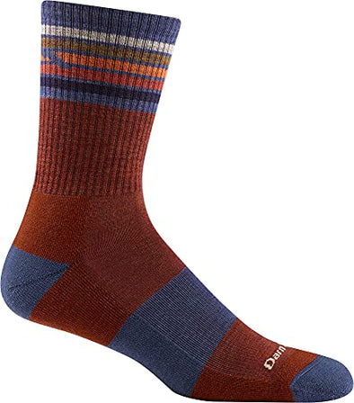 Darn Tough Mens 1973 Kelso Micro Crew Lightweight with Cushion Merino Wool Socks