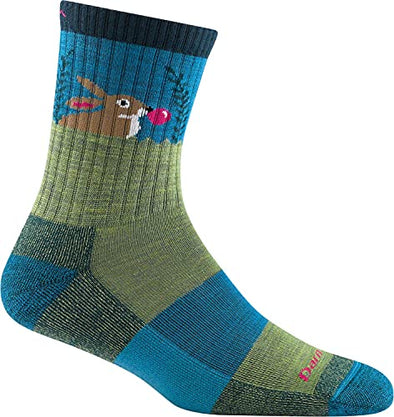 Darn Tough Kids 3032 Bubble Bunny Jr. Micro Crew Lightweight with Cushion Merino Wool Socks