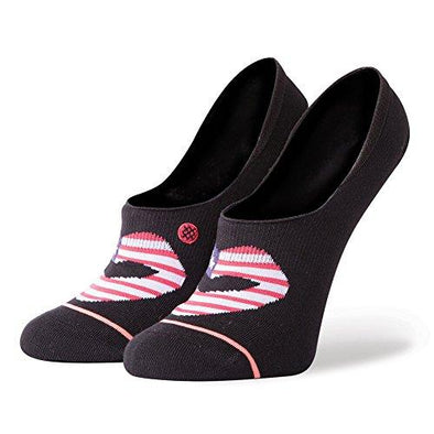 Stance Kiss My Flag Black MD (Women's Shoe 8-10.5) Socks