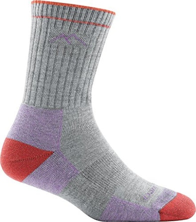 Darn Tough Womens 1929 Hiker Coolmax Micro Crew Midweight with Cushion Merino Wool Socks