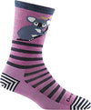 Darn Tough Womens 6037 Animal Haus Crew Lightweight Merino Wool Socks