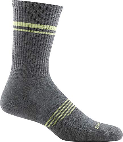 Darn Tough Mens 1103 Element Crew Lightweight with Cushion Merino Wool Socks