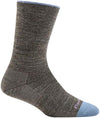 Darn Tough Womens 6012 Solid Basic Crew Lightweight Merino Wool Socks