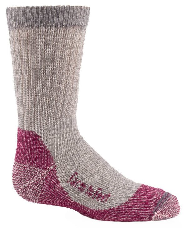 Farm 2 Feet Kids 8636 Merino Wool Crew Hiking Socks