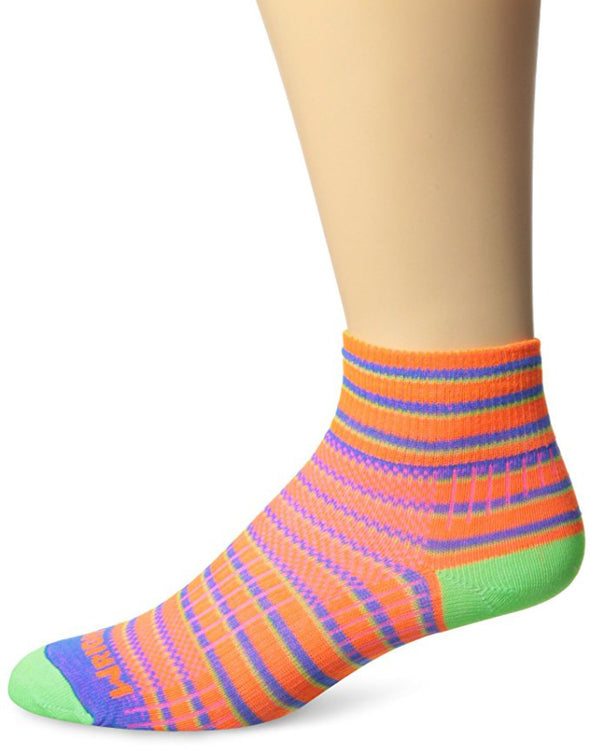 Wrightsock Unisex 815 Polyester 1/4 Crew Running Socks