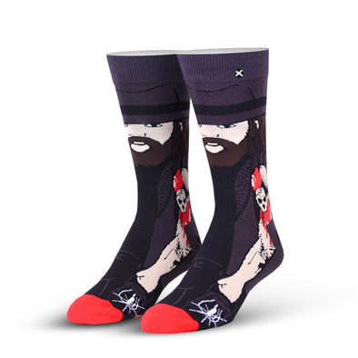 Odd Sox Unisex Crew Novelty Socks, Bray Wyatt 360, One Size