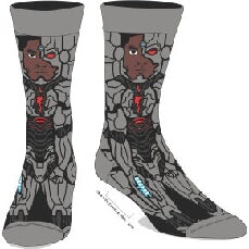 JUSTICE LEAGUE CYBORG 360 SOCK