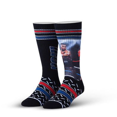 Odd Sox Unisex Crew Novelty Socks, Iron Mike, One Size