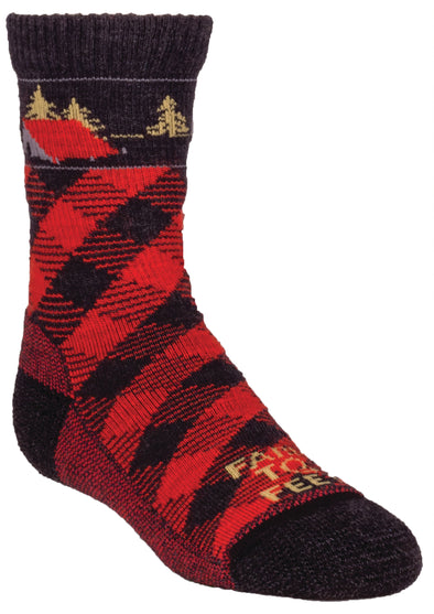 Farm 2 Feet Kids 9718 Merino Wool  Hiking Socks