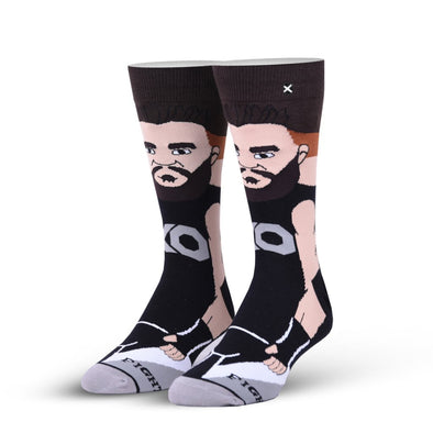 Odd Sox Unisex Crew Novelty Socks, Kevin Owens 360, One Size