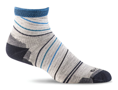 Sockwell Mens Pacer Quarter Compression Socks