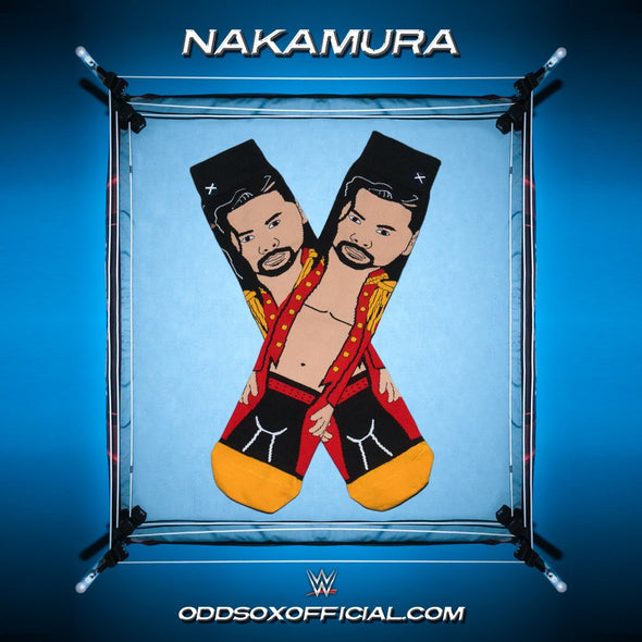 Odd Sox Unisex Crew Novelty Socks, Nakamura 360, One Size
