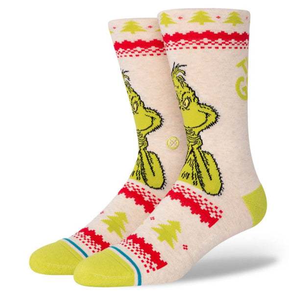 Stance Grinch Sweater Christmas Socks