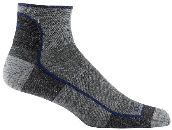 Darn Tough Mens 1715 Merino Wool 1/4 Crew Sports Socks