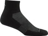 Darn Tough Mens 1770 Merino Wool 1/4 Crew Running Socks