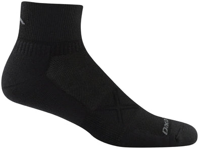 Darn Tough Mens 1775 Coolmax 1/4 Crew Running Socks