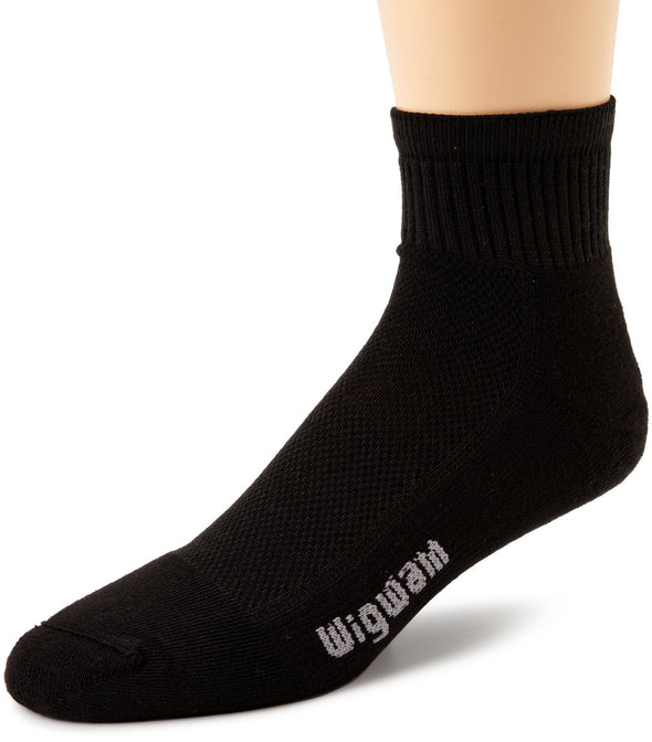 Wigwam Unisex F6062 Polyester 1/4 Crew Hiking Socks