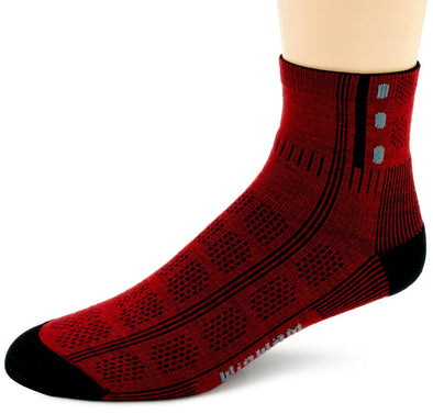 Wigwam Unisex F1434 Merino Wool 1/4 Crew Hiking Socks