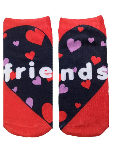 Living Royal Unisex Ankle Fashion Socks, Friends, One Size