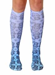 Living Royal Unisex Knee High Fashion Socks, Hanukkah, One Size