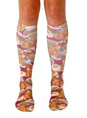 Living Royal Unisex Knee High Fashion Socks, Thanksgiving Dinner, One Size