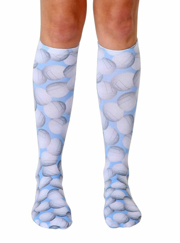 Living Royal Unisex Knee High Fashion Socks, Volleyball, One Size