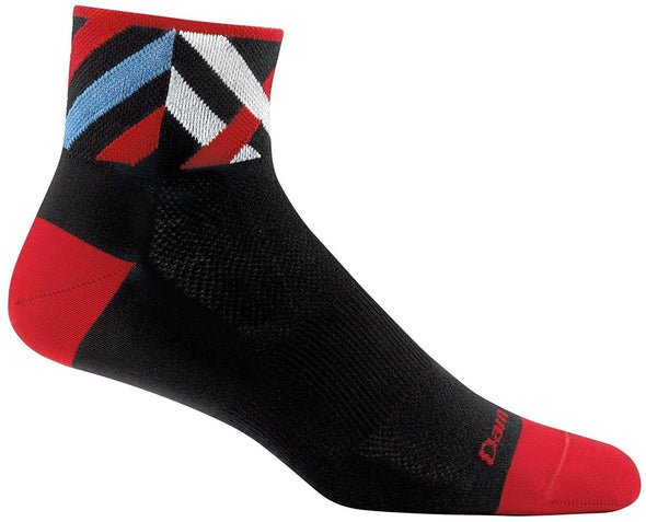 Darn Tough Mens 1788 Merino Wool 1/4 Crew Biking Socks
