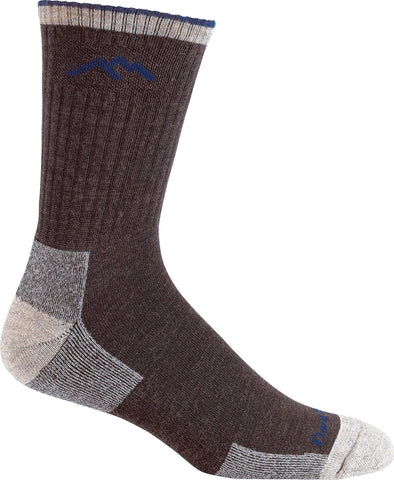 Darn Tough Mens 1466 Hiker Micro Crew Midweight with Cushion Merino Wool Socks