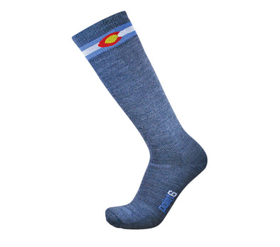 Point6 Unisex 1404 Merino Wool Knee High Ski/Snowboarding Socks