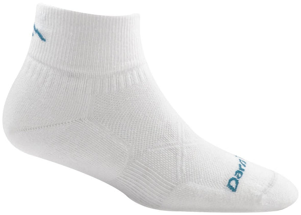 Darn Tough Womens 1761 Merino Wool 1/4 Crew Running Socks