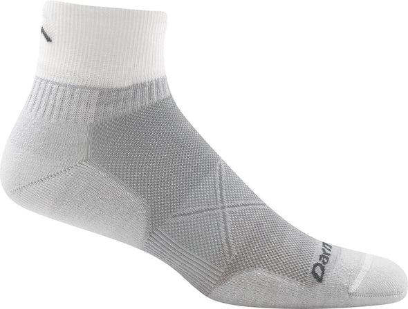 Darn Tough Mens 1770 Merino Wool 1/4 Crew Running Socks