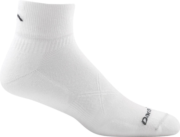 Darn Tough Mens 1775 Coolmax 1/4 Crew Running Socks
