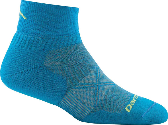 Darn Tough Mens 1775 Coolmax 1/4 Crew Running Socks