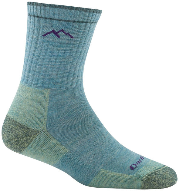 Darn Tough Womens 1903 Hiker Micro Crew Midweight with Cushion Merino Wool Socks