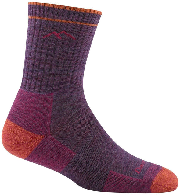 Darn Tough Womens 1903 Hiker Micro Crew Midweight with Cushion Merino Wool Socks