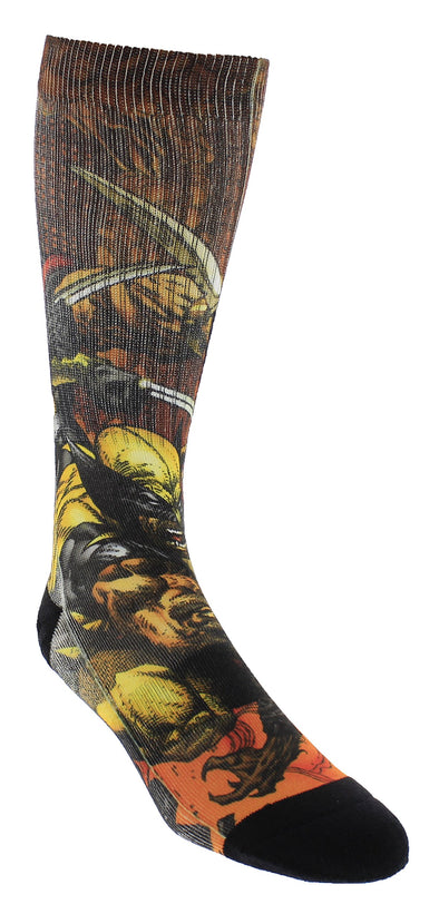 Bioworld Marvel X-Men Wolverine X-23 Crew Sock